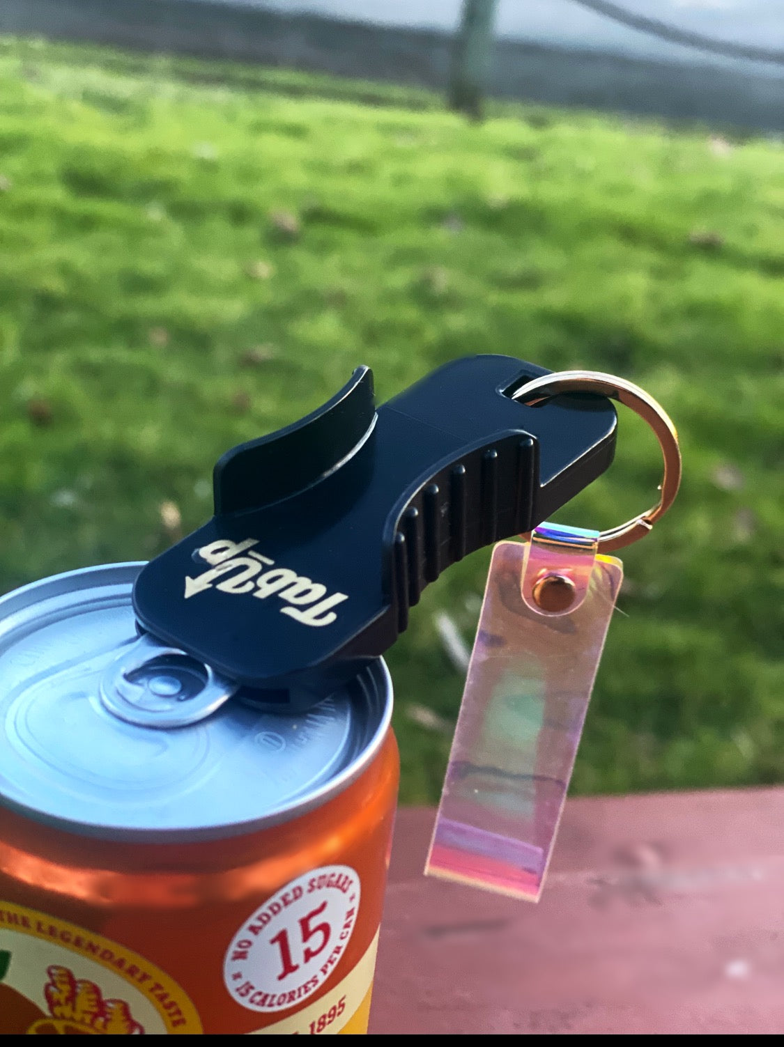 TabUp - Tab Opener and Lid Removal Accessory for Canned Beverage & Food Products