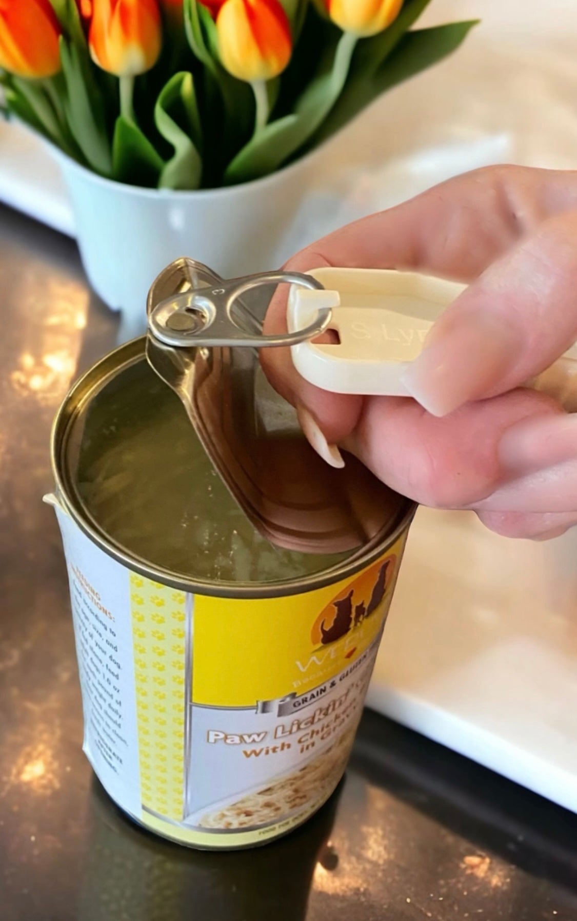TabUp - Tab Opener and Lid Removal Accessory for Canned Beverage & Food Products