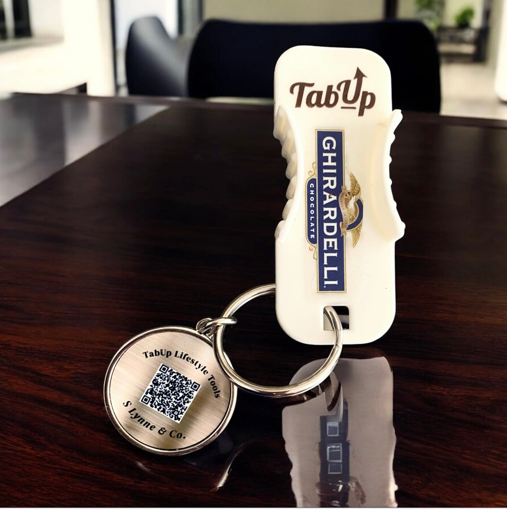 TabUp - Tab Opener and Lid Removal Accessory for Canned Beverage & Food Products