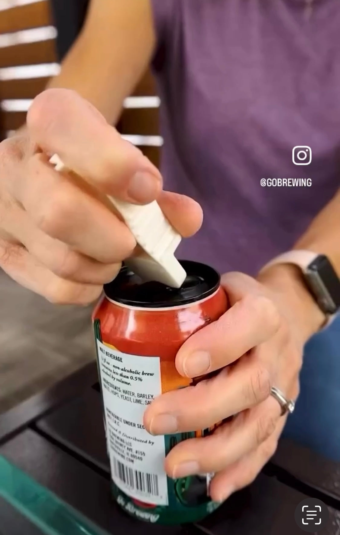 TabUp - Tab Opener and Lid Removal Accessory for Canned Beverage & Food Products